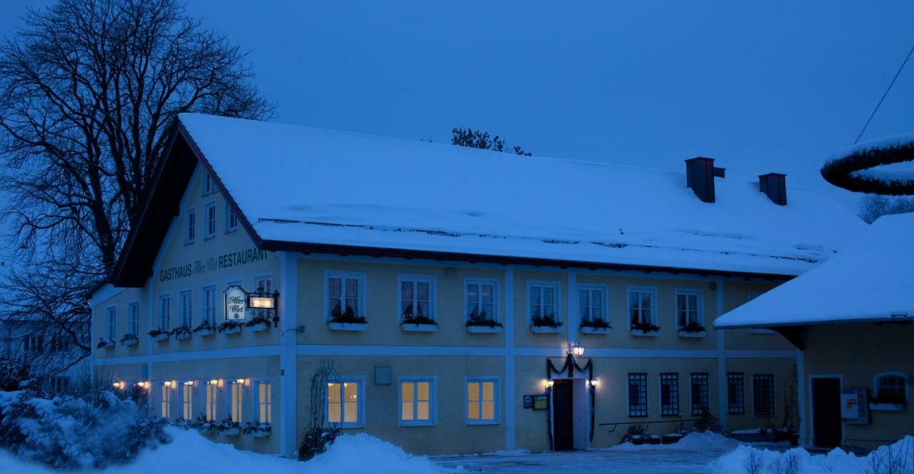 Hotel Alter Wirt Hallbergmoos Kültér fotó